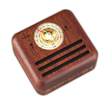 Portable Wood Bluetooth Speaker Radio WithMP3 Player Image 3