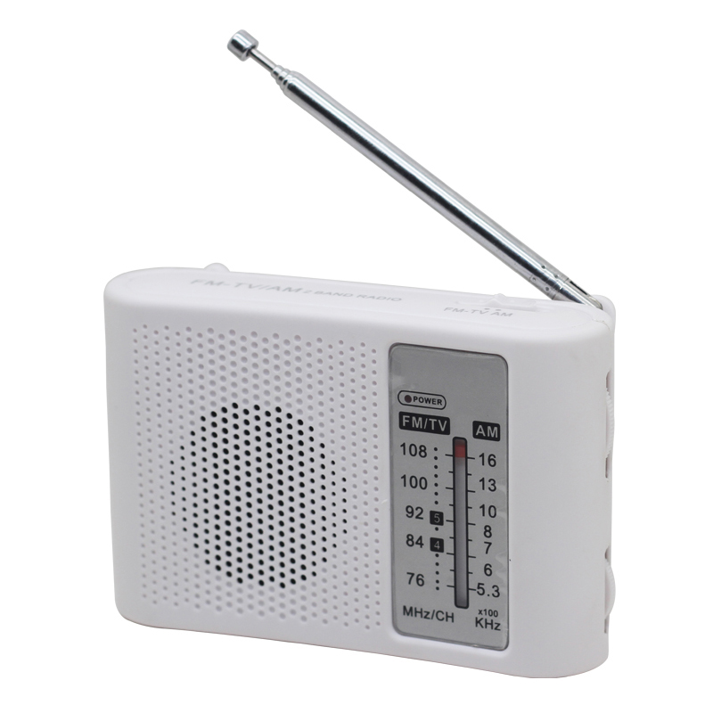 RD-210 Mini Pocket Radio-White