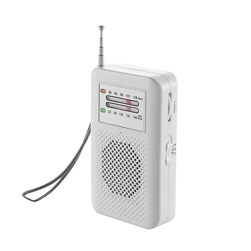 Mini Pocket Radio RD-213 White
