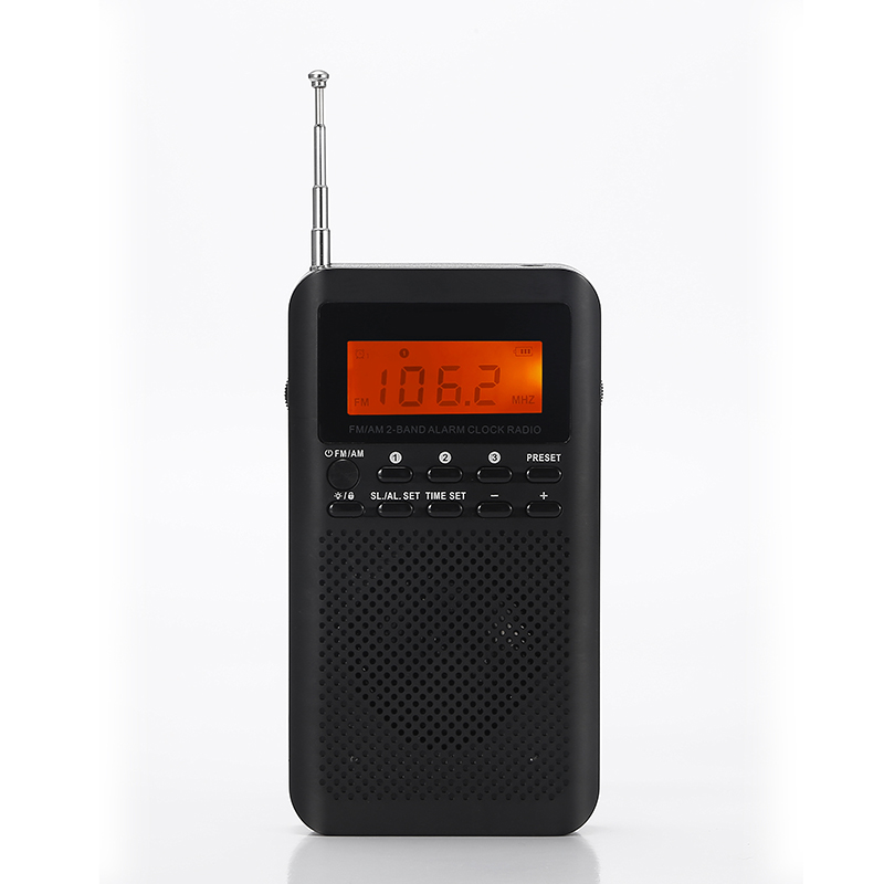 Radio with backlight RD-218 Black