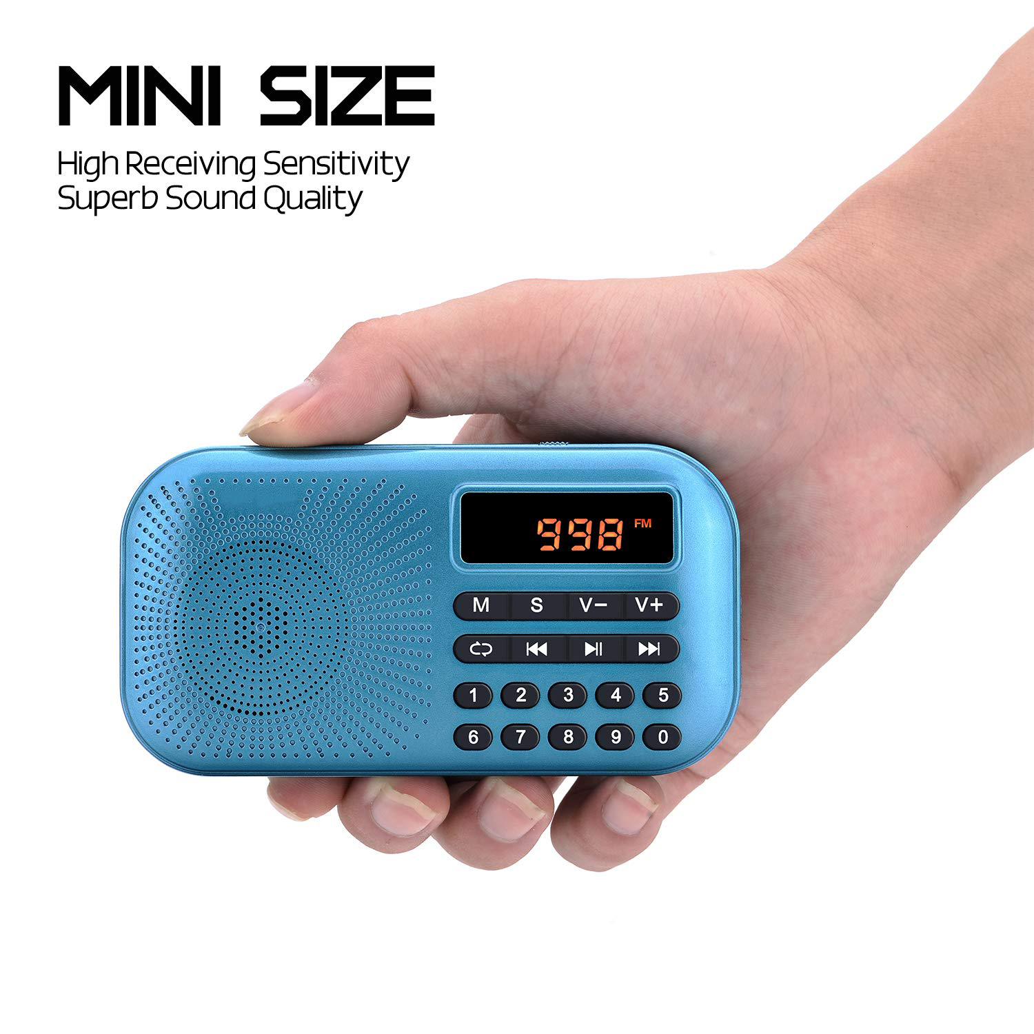 Mini Radio with Music Player 2