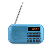 MP3 Player and Radio Receiver with Digital Display